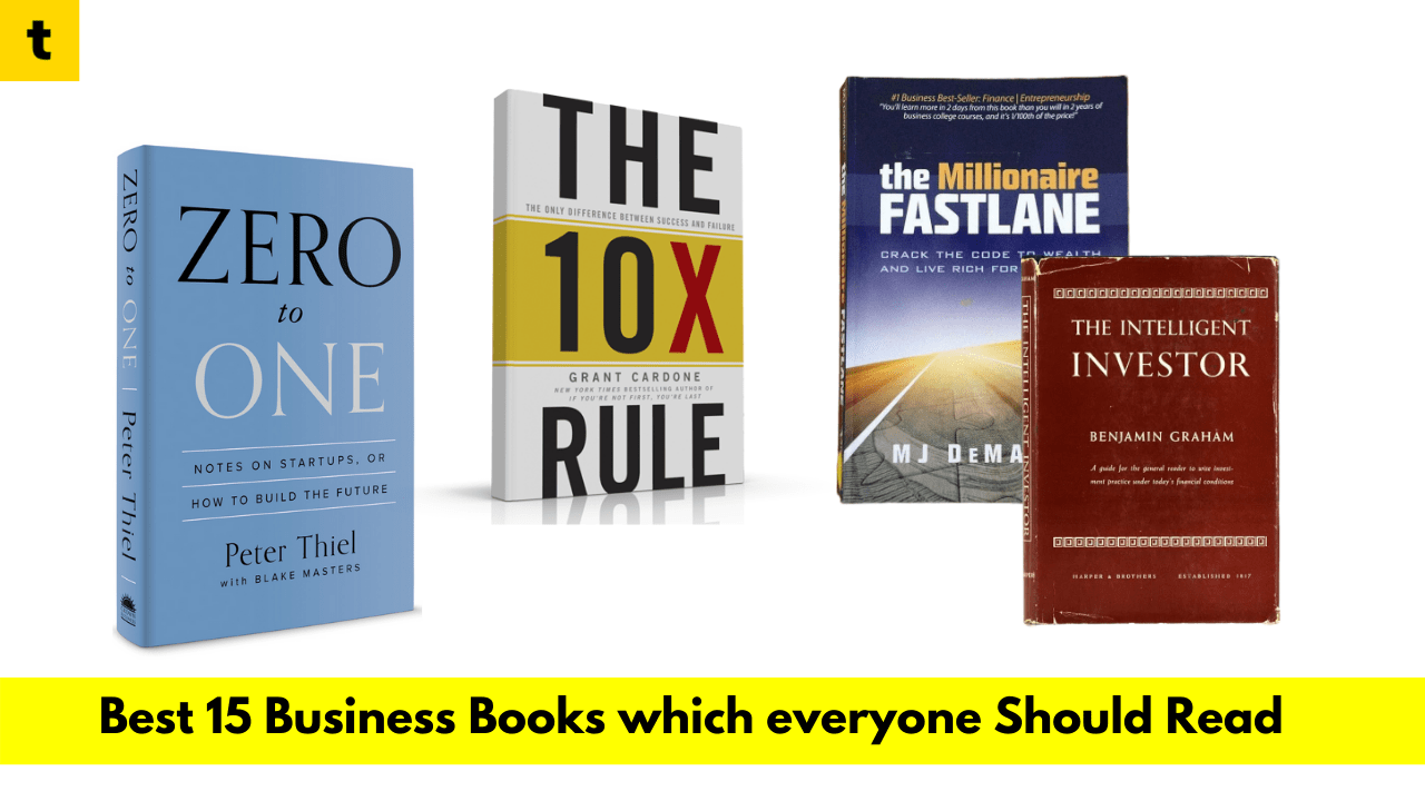 Best 15 Business Books which everyone Should Read