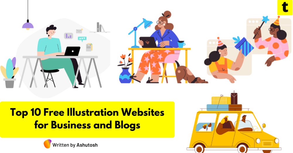 Top 10 Free Illustration Websites for Business and Blogs