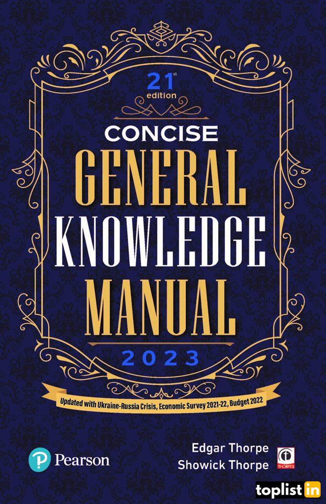 Concise General Knowledge Manual 2023 by Pearson Education publication